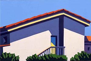 Wolfram Scheffel, Balestrate, 2011, OelLw, 40x60 cm